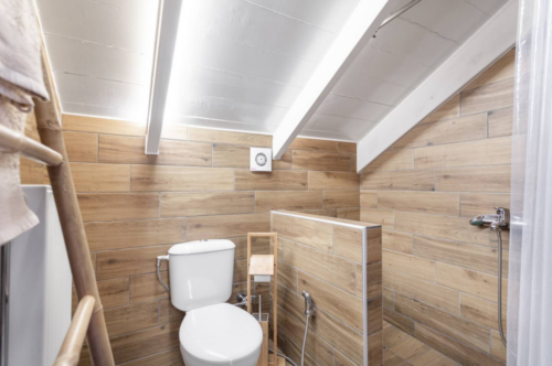 bathroom 4 (open plan attic)